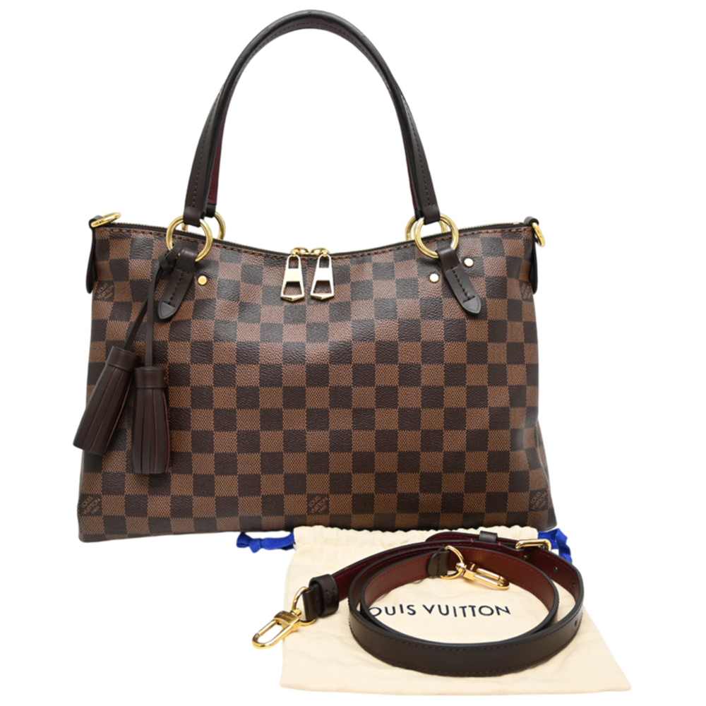 Louis Vuitton Limington Women's Handbag N40023 (Discontinued) Damier Brown